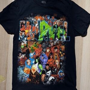Marvel Multicolor Superhero Graphic Tee